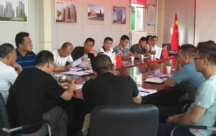 龍城建設(shè)集團(tuán)黨支部開(kāi)展